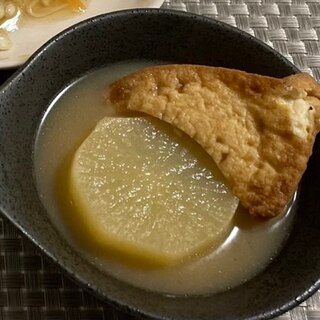 大根と厚揚げの煮物